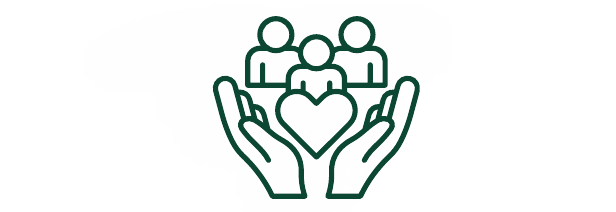 Icon vertrauensvolle Partner